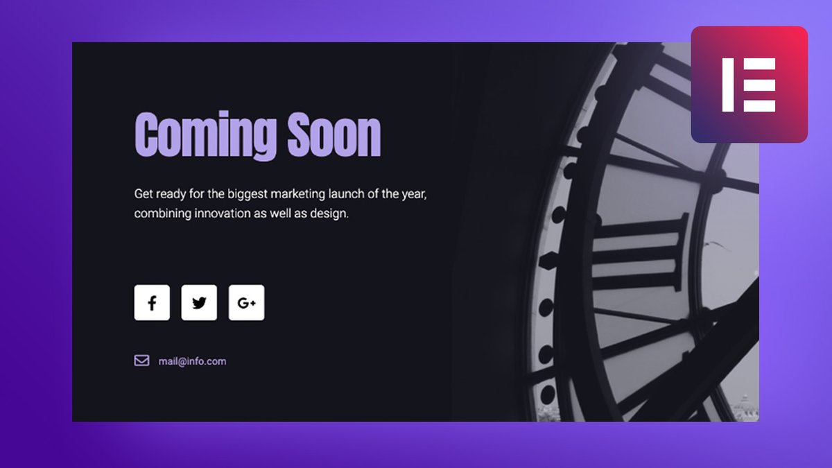In my newest video I will show you how to setup a coming soon / maintenance page for your Wordpress website (for free with Elementor). Check it out if you have a minute! youtube.com/watch?v=6xtqDd…