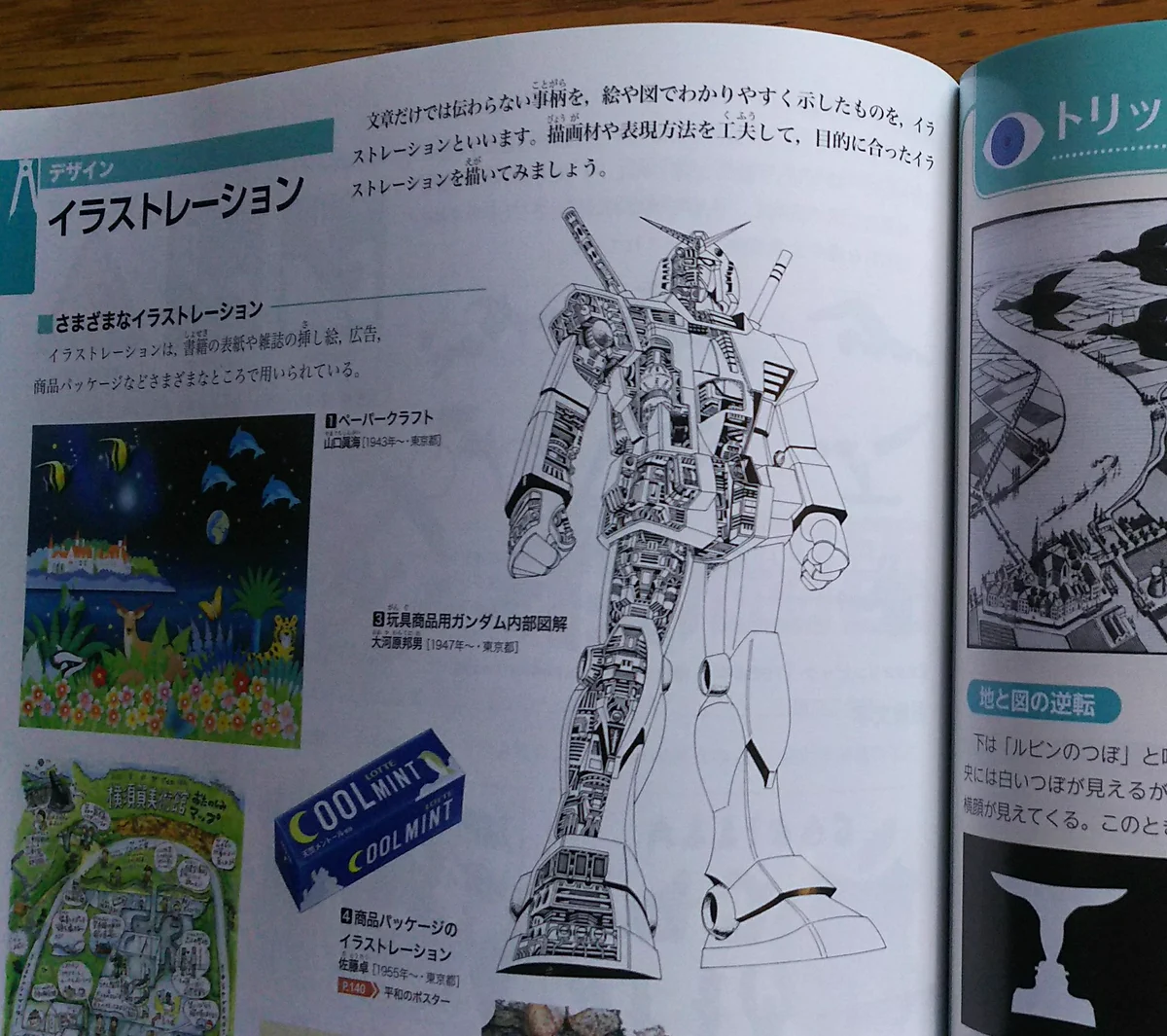 えっ、ガンダムも！？最近の中学校の教材には、こんなのまで載ってる！