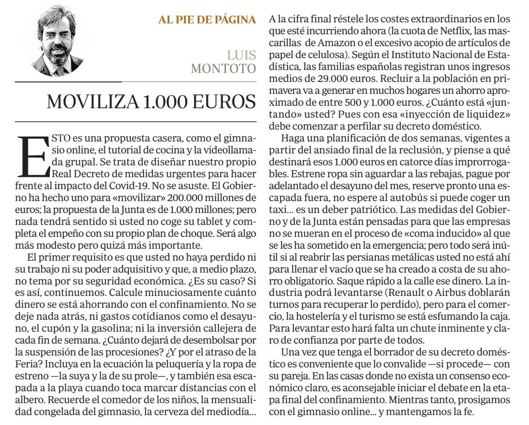 Qué bueno esto de <a href="/LMontotoR/">Luis Montoto Rojo</a>.