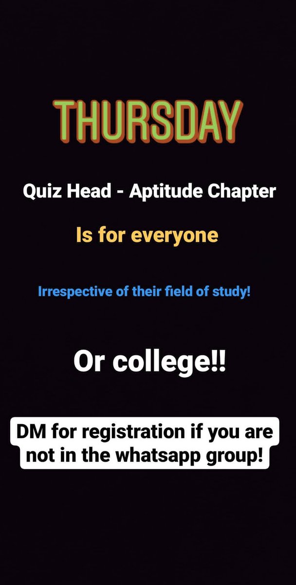 ccube_itmbu's tweet image. Will the community accept us if we post announcements like this?😂

Join us on instagram @ccube.itmbu for updates! 

Here is the link to register for the quiz: forms.gle/9XK19m5395BWwE…

#codechefcampuschapter
#quizhead #quiz #aptitude #QuarantineLife