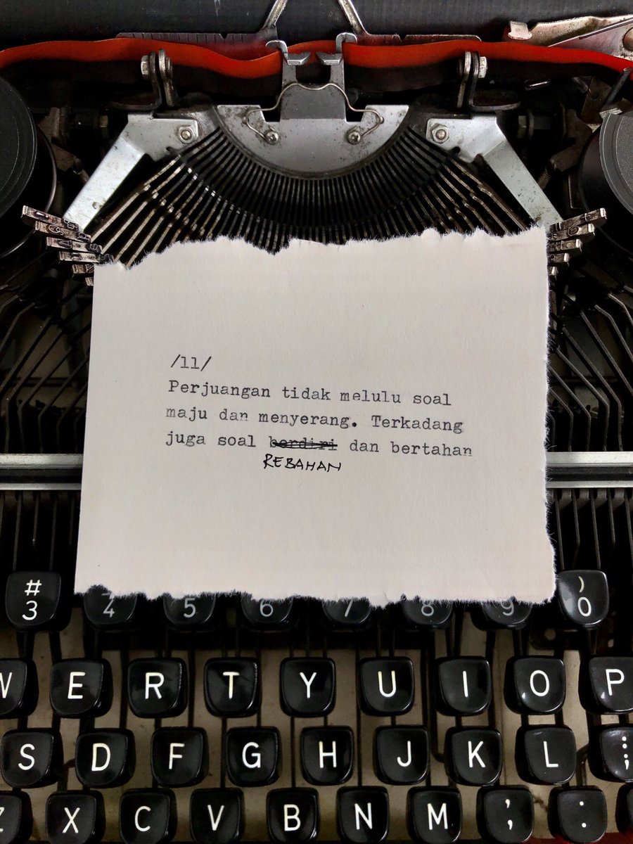 Sebenarnya, kita sedang berjuang untuk keberlangsungan hidup umat manusia