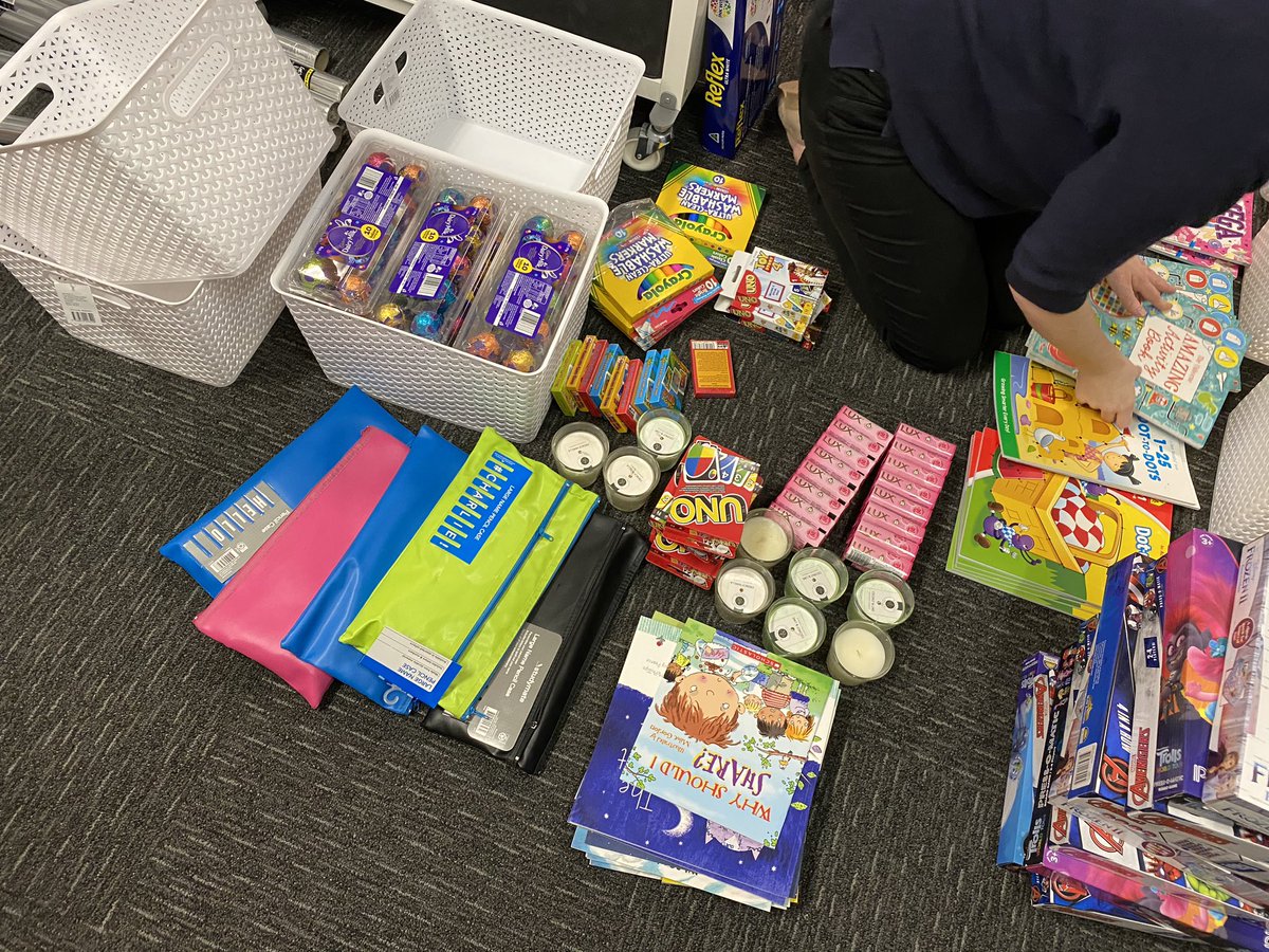 9 Wellbeing family packs ready to be delivered to our most loved families. They need extra TLC &amp; we want them to stay strong as a family unit when this COVID-19 phase is over. A huge thanks to the exec team who always think about the whole child #Care #Compassion #trust #Respect