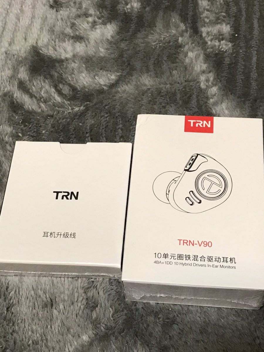 りふらふ On Twitter 久々に中華イヤホン Trn V90 リケーブルt1購入 初聴きは音場広い 低音深ーい なかなか良きですよ 世間はコロナで大変ですが 負けるなニッポン 負けるなポタオデ