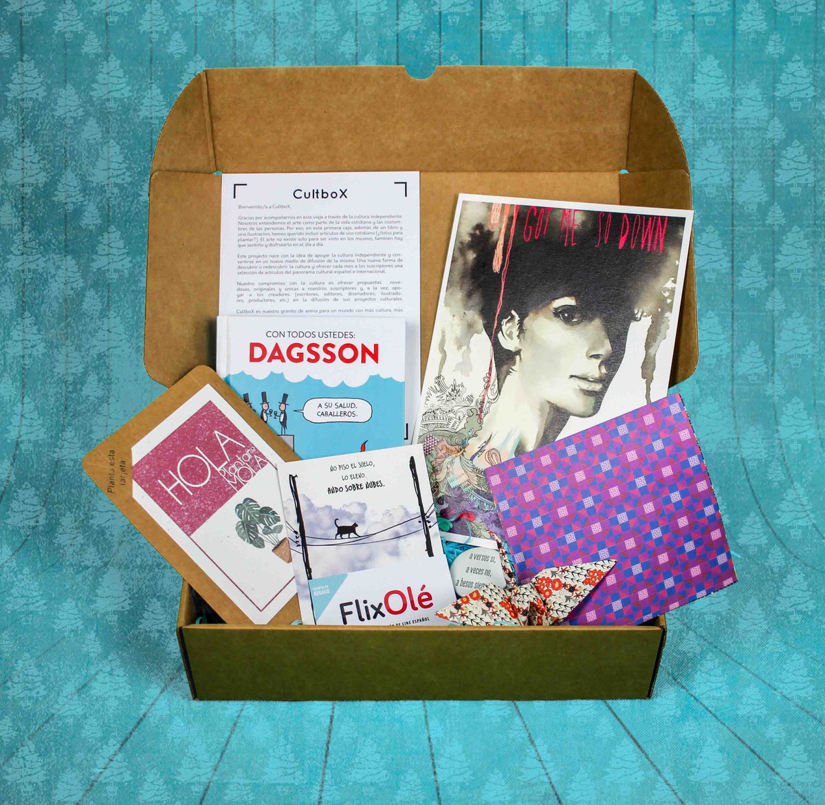 Cultboxes's tweet photo. ¡Últimas unidades disponibles! Tan solo nos queda 1 unidad de estas dos maravillosas cajas cultbox. La primera contiene, entre otras cosas, una colección de viñetas de Dagsson y la otra está dedicada al arte gráfico. Están al 50% de descuento en https://t.co/BvyRd0Wz86 https://t.co/UUTqOooSqx