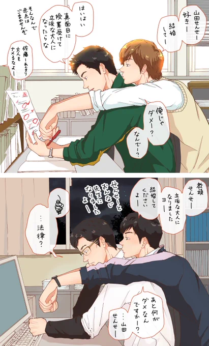 がんばって10年追っかけました系BL 