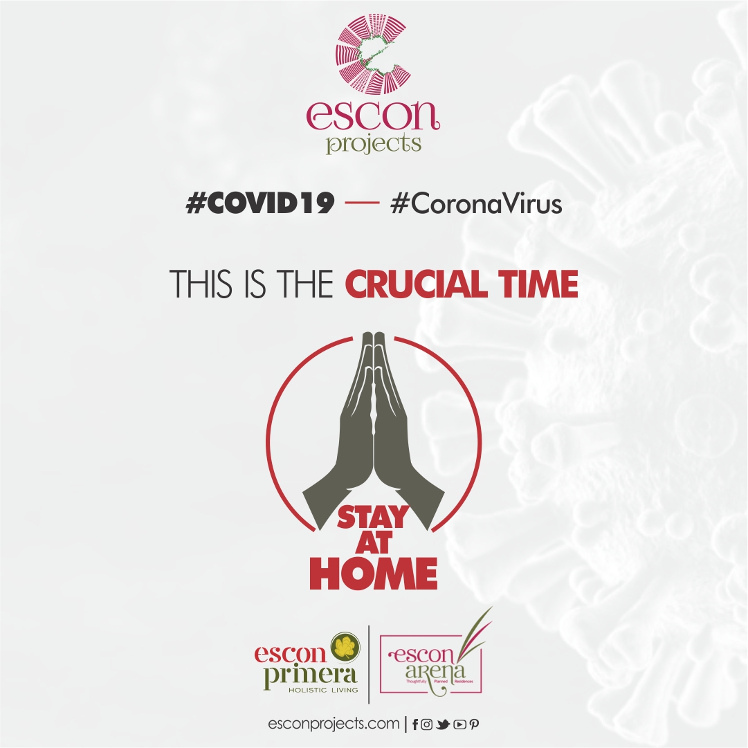 Escon_Projects's tweet photo. This is the crucial time.

Stay Home. Stay Protected.

#EsconProjectsZirakpur #COVID19 #IndiaFightsCorona  #RealEstate https://t.co/5HMRrvNVmA