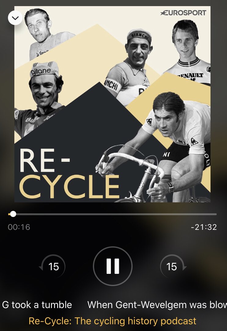 Hyvää kuunneltavaa 2015 Gent-Wevelgemistä, joka on miesmuistiin tuulisin pyöräkisa, joka ajettiin maaliin. #maantiepyöräily