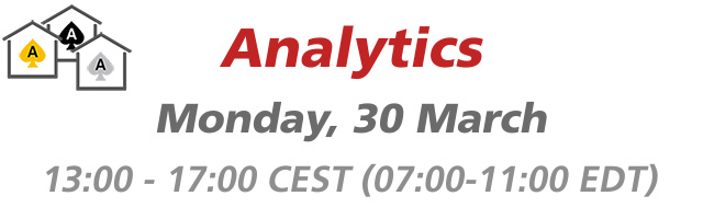 G_Ceresa's tweet image. What is your excuse to not register, for free, to an afternoon of great presentations by @FTisiot, @brendantierney, @stewartbryson and myself about Analytics and related topics?
Not too late: itoug.it/aces-at-home/