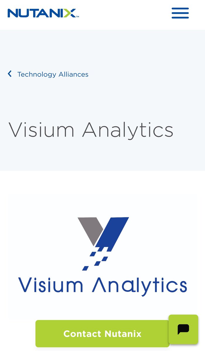  $VISM Nutanix partnership has $$$ written all over it !!