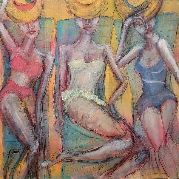 einerarts's tweet photo. New artwork for sale! - "Bathing Beauties" - https://t.co/znO7JQ19AO @fineartamerica https://t.co/Ex5tfJNQQA