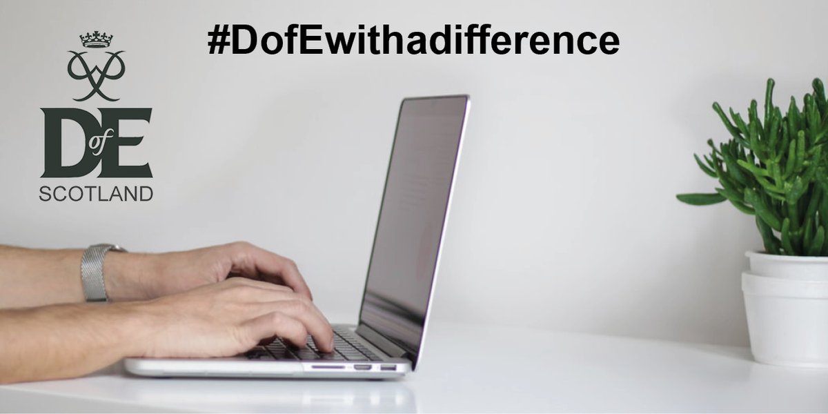 Are you creative and tech-savvy? You could learn to build a website for your #DofESkill. A valuable skill to take forward for your future career prospects! #DofEwithadifference