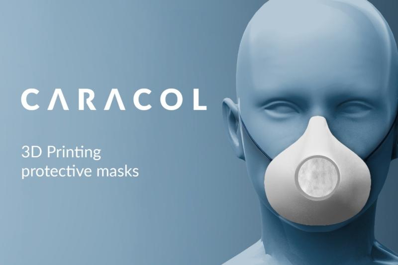 Caracol designed, tested and is now producing reusable and #sustainable protective #masks with interchangeable #antiviral and #antibacterial filters, that will be DONATED to #doctors, #nurses and every one on the frontlines fighting to save lives

#RT 

gofundme.com/f/3d-printed-a…