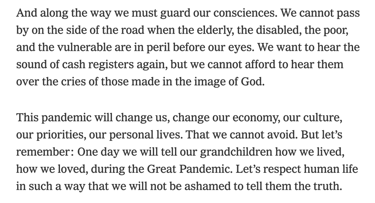 CyrusJOBrien's tweet photo. #relpol225
A powerful op-ed from Russell Moore, president of the Ethics and Religious Liberty Commission of the Southern Baptist Convention.
https://t.co/6CeccSByeM https://t.co/l4mQkbgqtk