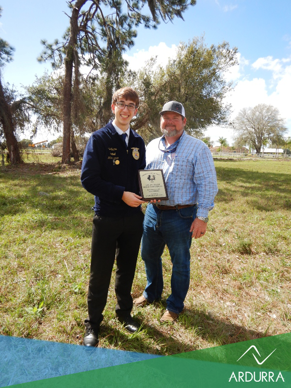 ardurra's tweet photo. Last month, Ardurra sponsored the 2020 Manatee County Land Judging Competition in Florida. Ardurra Senior Scientist Alec Hoffner had the honor of presenting the top award to the highest scoring scholar.
#ardurraproud #soil #FFA #agriculture #conservation #engineering #ardurra https://t.co/rn8tbclthd