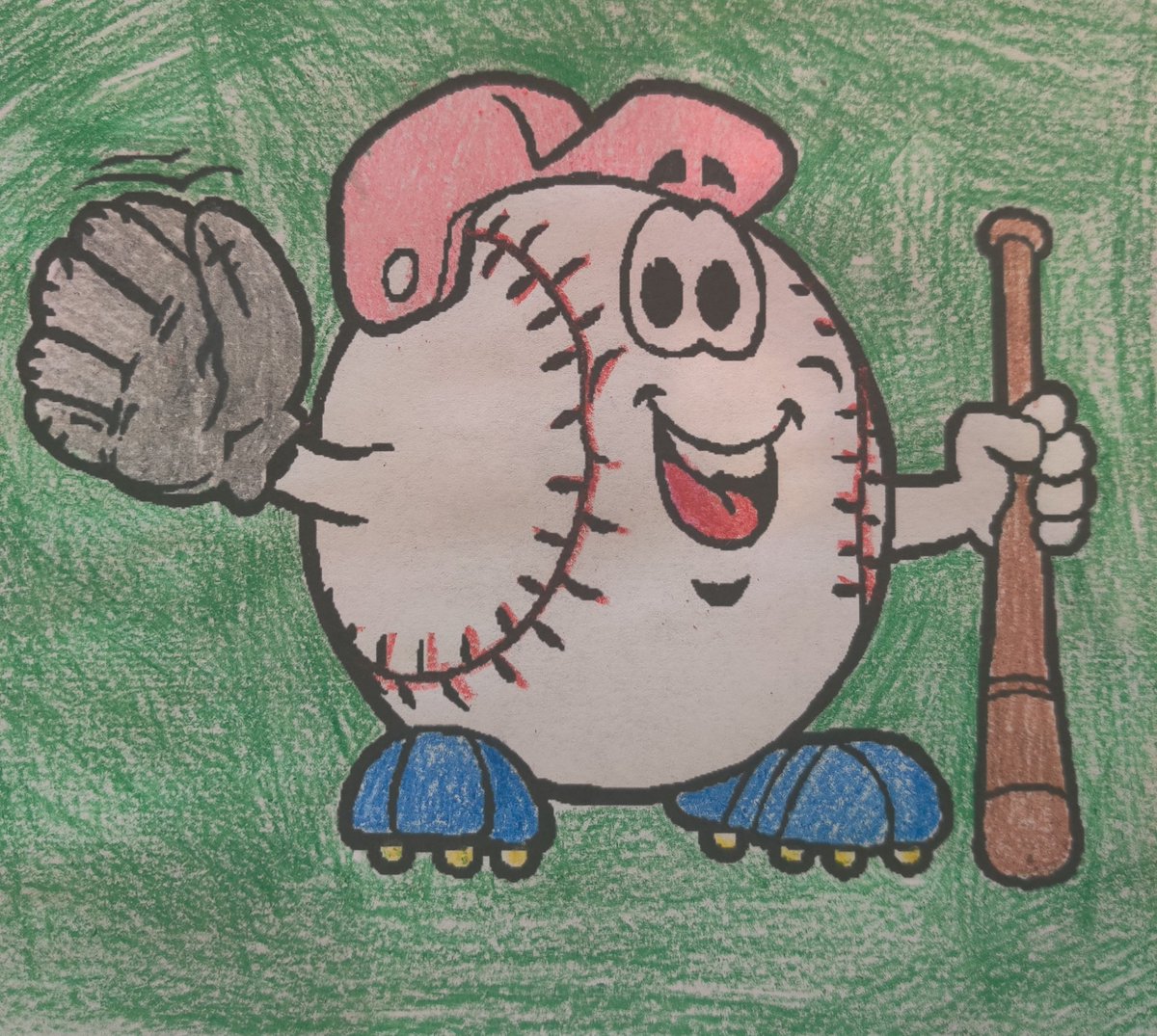 #KidsMealColoringContest when you buy a kids meal you'll get this coloring sheet. Share on Facebook or Twitter contest winner announced Monday March 30th #OpeningDayAtHome