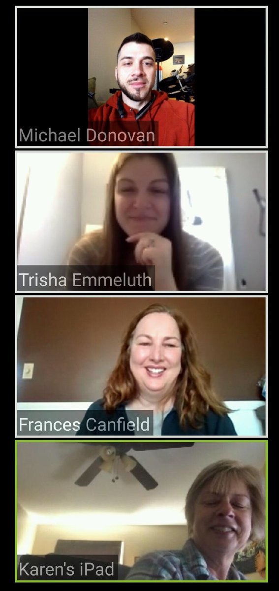 KES RTI working together on Zoom today! We miss our colleagues &amp; all our students! <a href="/FrancesCanfield/">frances canfield</a> <a href="/Kent_Elementary/">Kent_Elementary</a> @KESPrincipal6Cs