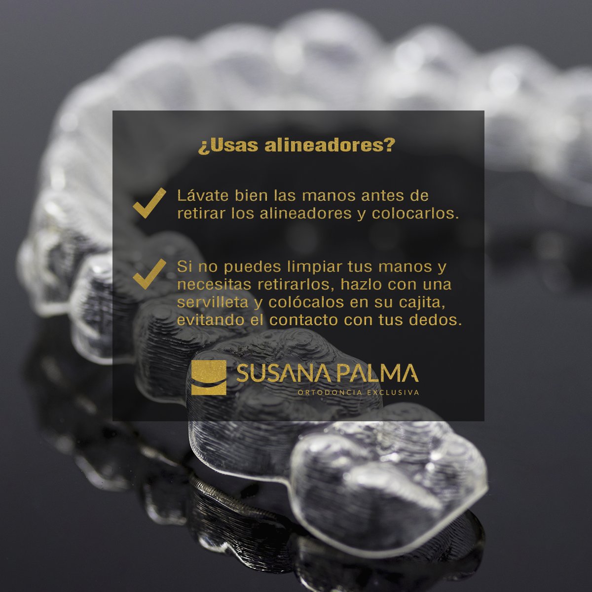 ¿Tienes que salir forzosamente a realizar la compra o acudir a la farmacia? 🤔

Quizás te veas comprometid@ a tener que reajustar tu alineador. Si te encuentras en esta situación, bajo las circunstancias actuales nos gustaría que siguieras estos consejos.📝 #QuedateEnCasa