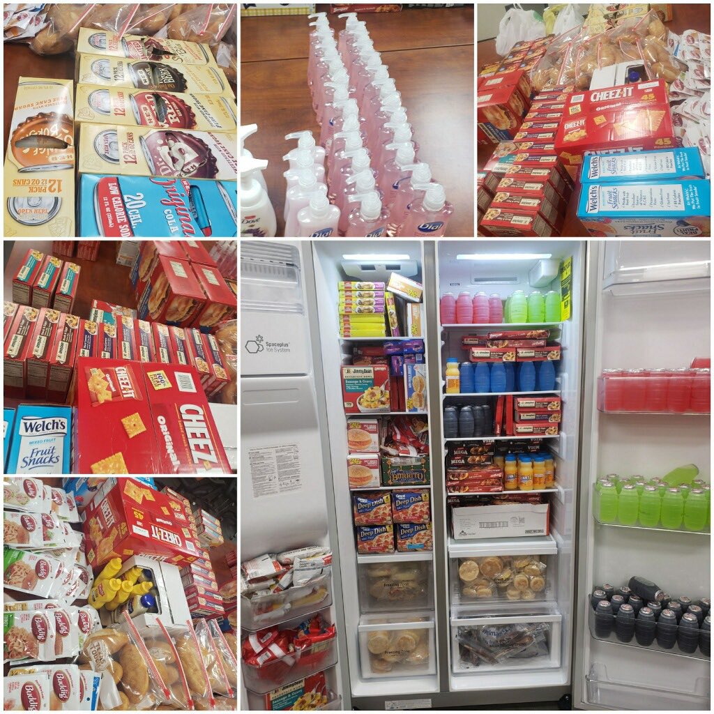 Giving our associates a little something for lunch or take home to their families. #Lancasterfamily