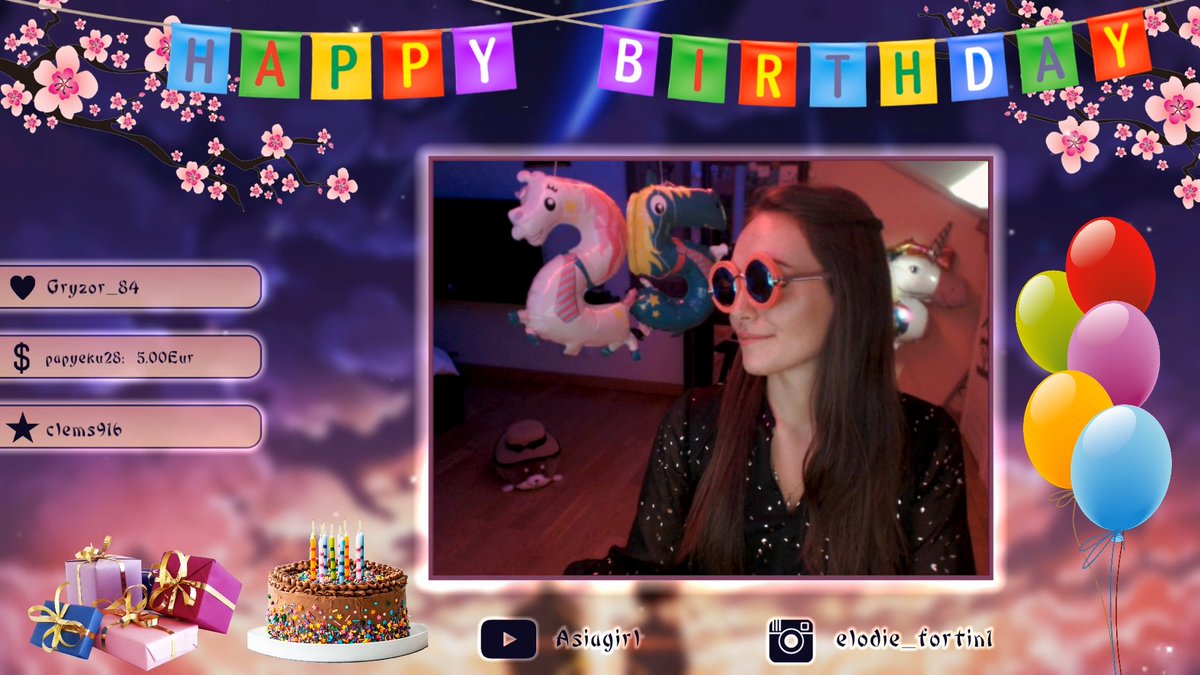 Asiagirl_tv's tweet photo. 25 ans ! Ca se fête, même en confinement ! Rejoignez nous pour des jeux et du rire 🥳❤️ https://t.co/IRq84X5X9K