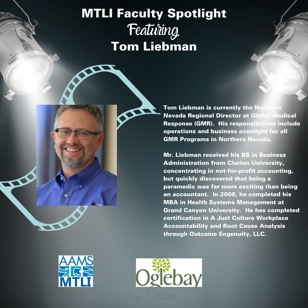 Get to know your MTLI Faculty! #MTLI20 #leadership #gettingtoknowyou #oglebay #aams