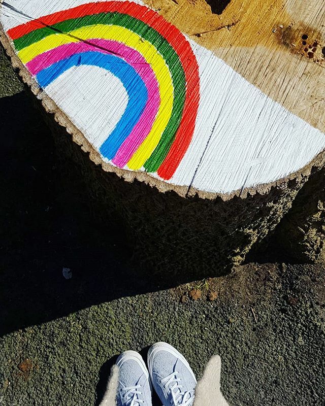 JessAndTheBee's tweet image. Found the best rainbow yet! 🌈🌈🌈 ift.tt/33KPbZe