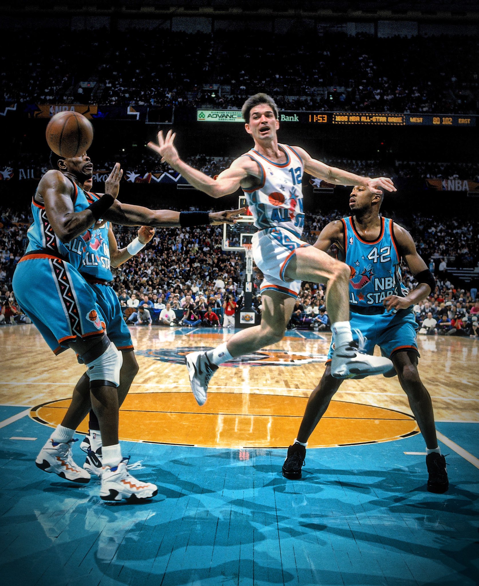Happy 58th Birthday to 10x & 1993 MVP, JOHN STOCKTON! 