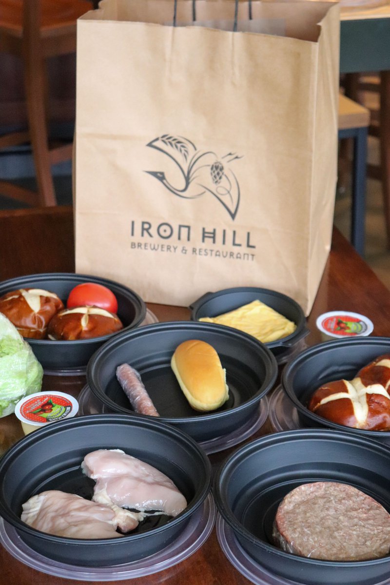 Now available: Iron Hill Craft Kits! These fresh, make-at-home meal kits include all of the ingredients you need to enjoy a home cooked meal when YOU want it. Place your order online by 2pm for pick up the following day.

See the available Craft Kits at order.ironhillbrewery.com