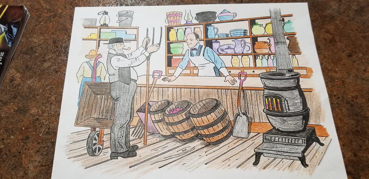 OldEconomyVil's tweet photo. Look at this awesome coloring job! Coloring is a fantastic way to relax and is a great way to have fun while stuck at home. Check out our website for all of our coloring pages.

Coloring page done by veralincheck 🖍 #LearnInPlace

https://t.co/ewZd90sDtm https://t.co/SArmcAZ0vx