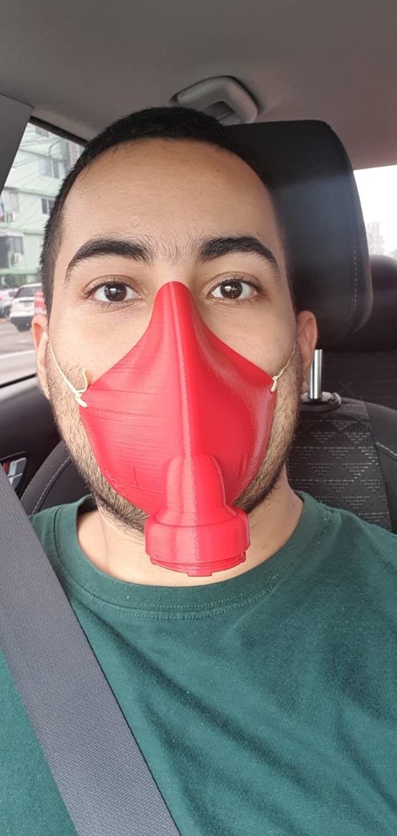 anet3dprinter's tweet image. 3d-printed Particulate Filtering Facepiece
  -  by @LozuryTech from Panama with Anet ET4

Thanks for the initiative from these Anet users to help people. 

Learn details in cults3d.com/es/modelo-3d/v…