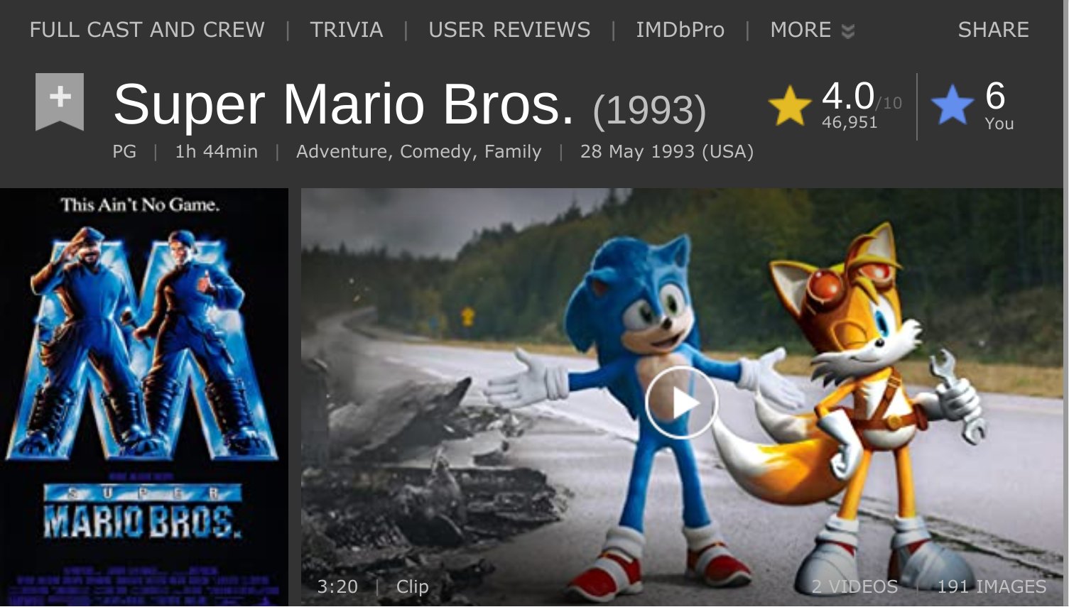 Reviews: Sonic the Hedgehog 2 - IMDb