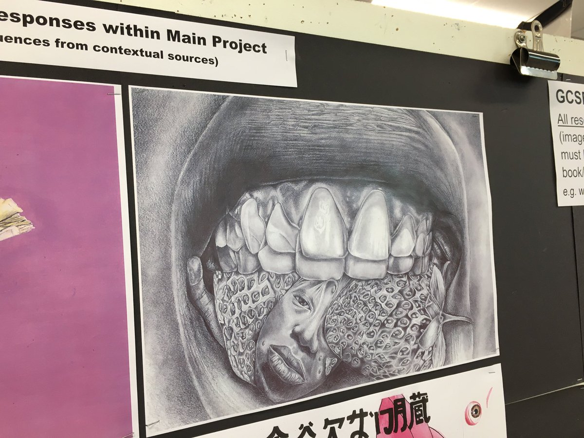 MrJTMaths's tweet photo. ⁦@GSAArt⁩ is this by one of our year 11s???!! 😲 https://t.co/LWP5LV58yN
