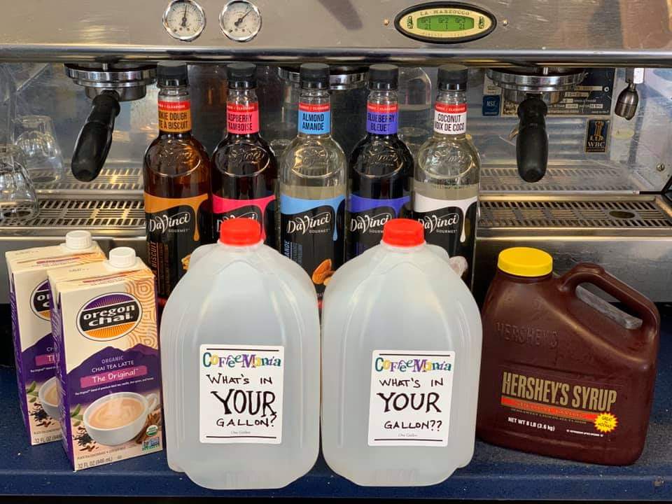 CoffeeMania's tweet photo. Gallons will be available to order and pick up on Friday &amp; Saturday! Details on our Facebook page and our Instagram 👉 @coffeemania607 https://t.co/TNrE2bv7Fj