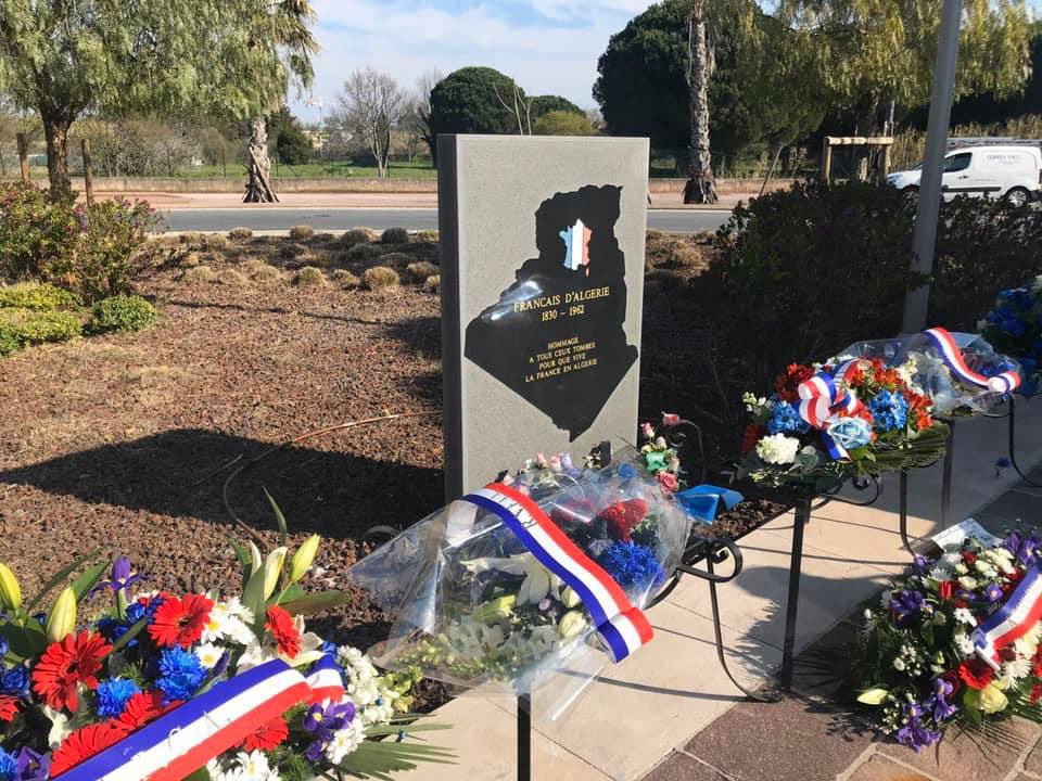 La période actuelle ne nous permet évidemment pas de tenir la cérémonie de commémoration en hommage aux victimes de la fusillade d'Isly du 26 mars 1962. 

Mes pensées vont à tous ceux qui sont tombés pour la France, et à leurs familles. Le devoir de mémoire demeure indispensable.