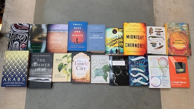RSLiterature's tweet photo. Weโre proud to announce the 2020 #RSLOndaatje Prize Longlist. The ยฃ10,000 Prize is awarded annually to a book โ fiction, non-fiction or poetry โ which best evokes the spirit of a place. In these times of isolation, their works are more important than ever:
https://t.co/myzIWTw41V https://t.co/udIgumKG6V
