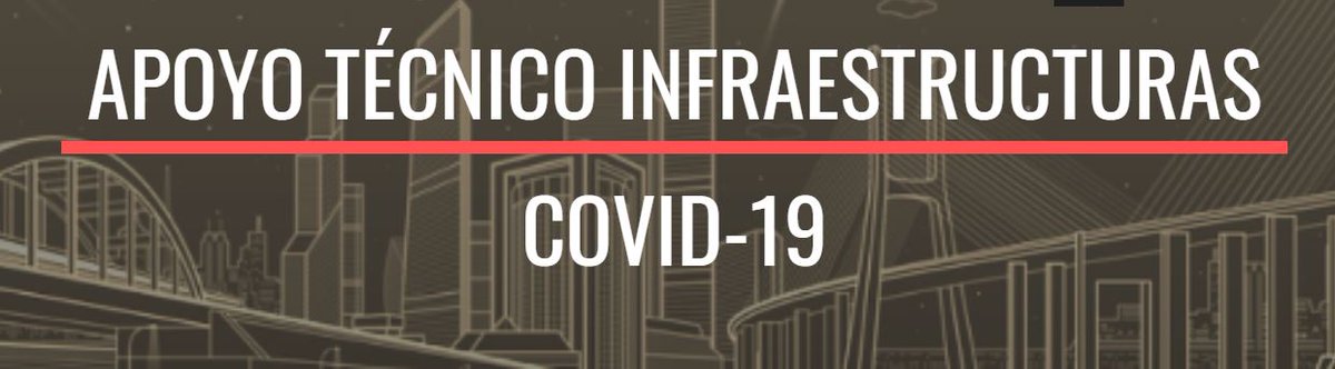Los #ICCP nos estamos uniendo para realizar propuestas de apoyo técnico a través de la iniciativa #InfraestructurasCovid. Consulta las acciones en marcha y súmate para colaborar y contribuir a superar esta crisis. ¡Contamos contigo! ow.ly/sTHA50yWfNf #JuntosLoConseguiremos