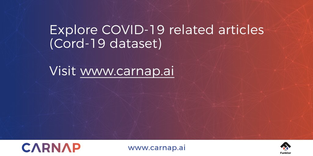 To explore COVID-19 related articles visit carnap.ai #coronavirus #CORD19 #COVID19