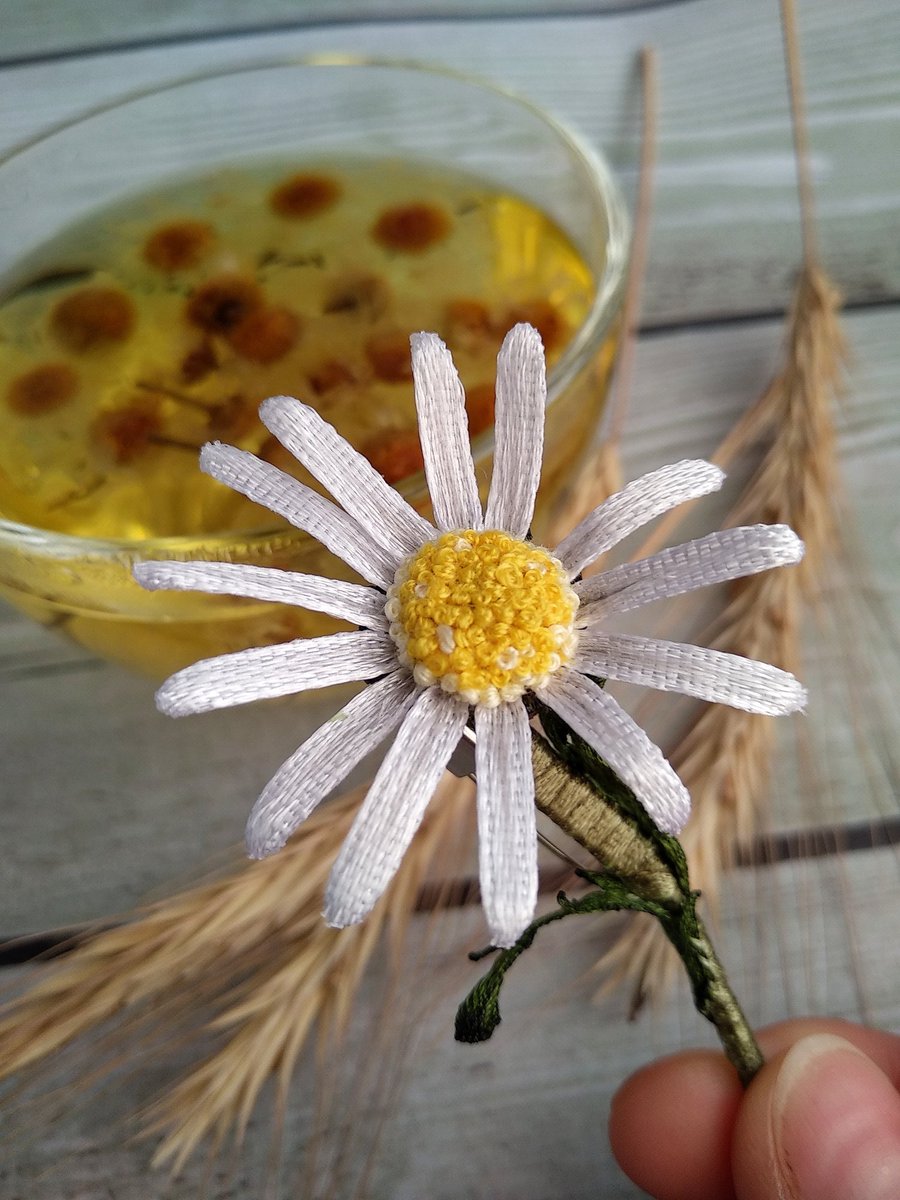 GrozdovaJ's tweet photo. Camomile brooch
https://t.co/lELB5X6EQc https://t.co/CpW7SjeI8m