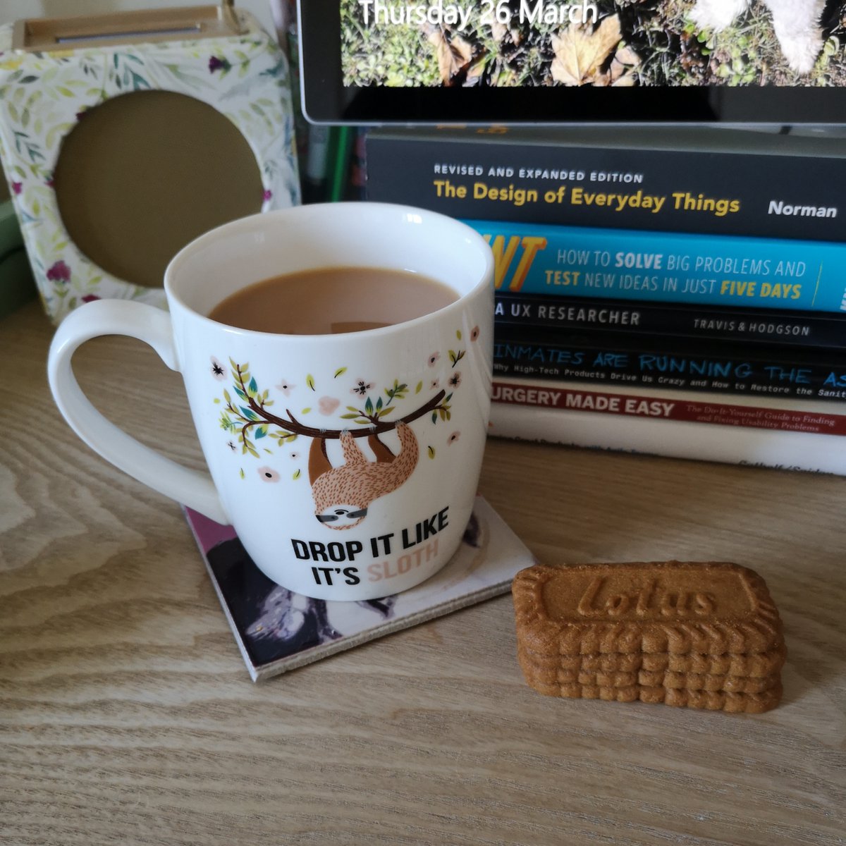 TheInsightLab's tweet image. Bonus of #workingfromhome - you can get to the good biscuits before everyone else in the office does!