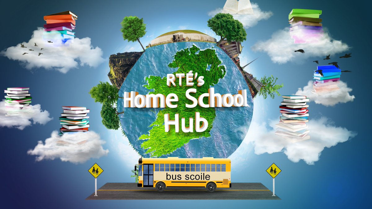 #RTEHomeSchool launches this Monday! 👩‍🎓👨‍🎓🏫🎒 A daily, scheduled virtual classroom for all primary school kids. Watch it weekdays on #RTE2 from 11am, anytime on the @RTEPlayer and get all the resources at rte.ie/learn <a href="/rte/">RTÉ</a>