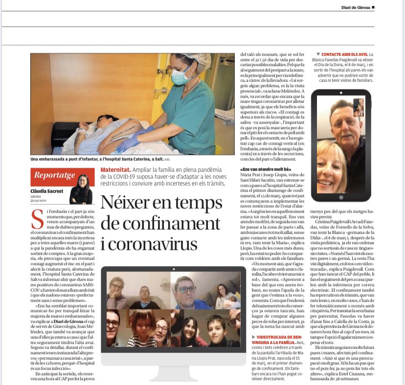 Ginecologia i Obstetrícia Hptal Sta. Caterina Salt tweet media