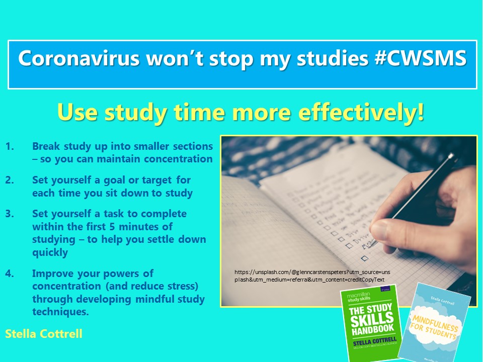 cottrell_study's tweet photo. #Coronavirus won’t stop my #studies #CWSMS Use time in each of yr #study sessions productively! #SuccessfulStudent #Students #student #studying #studentlife #studygram #studentsuccess #college #collegelife @macstudyskills #exams #amlearning #studyplus #University #unilife #uni https://t.co/Kj7BBjF5ai