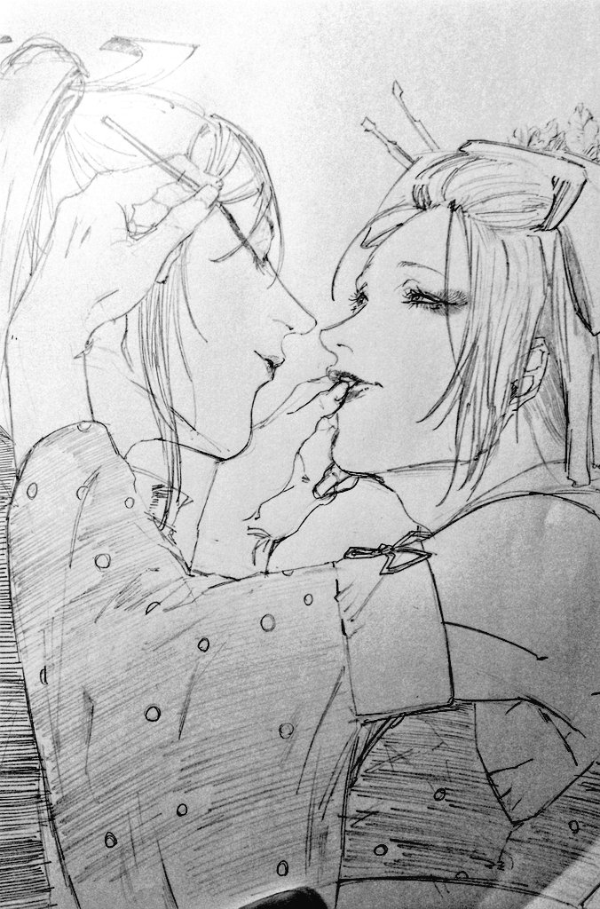#私の絵柄が性癖に刺さる人に届いてほしい 再掲失礼します紙の中に命がありますありますように? 