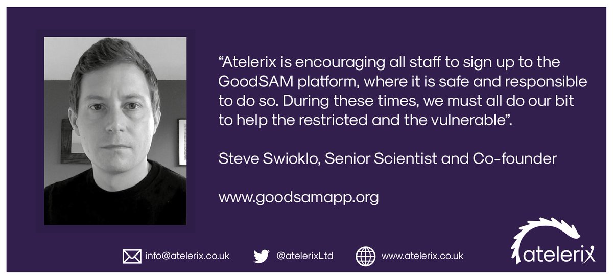 AtelerixLtd's tweet photo. Well done Steve and all at Atelerix! https://t.co/L5mJ7lFGKQ