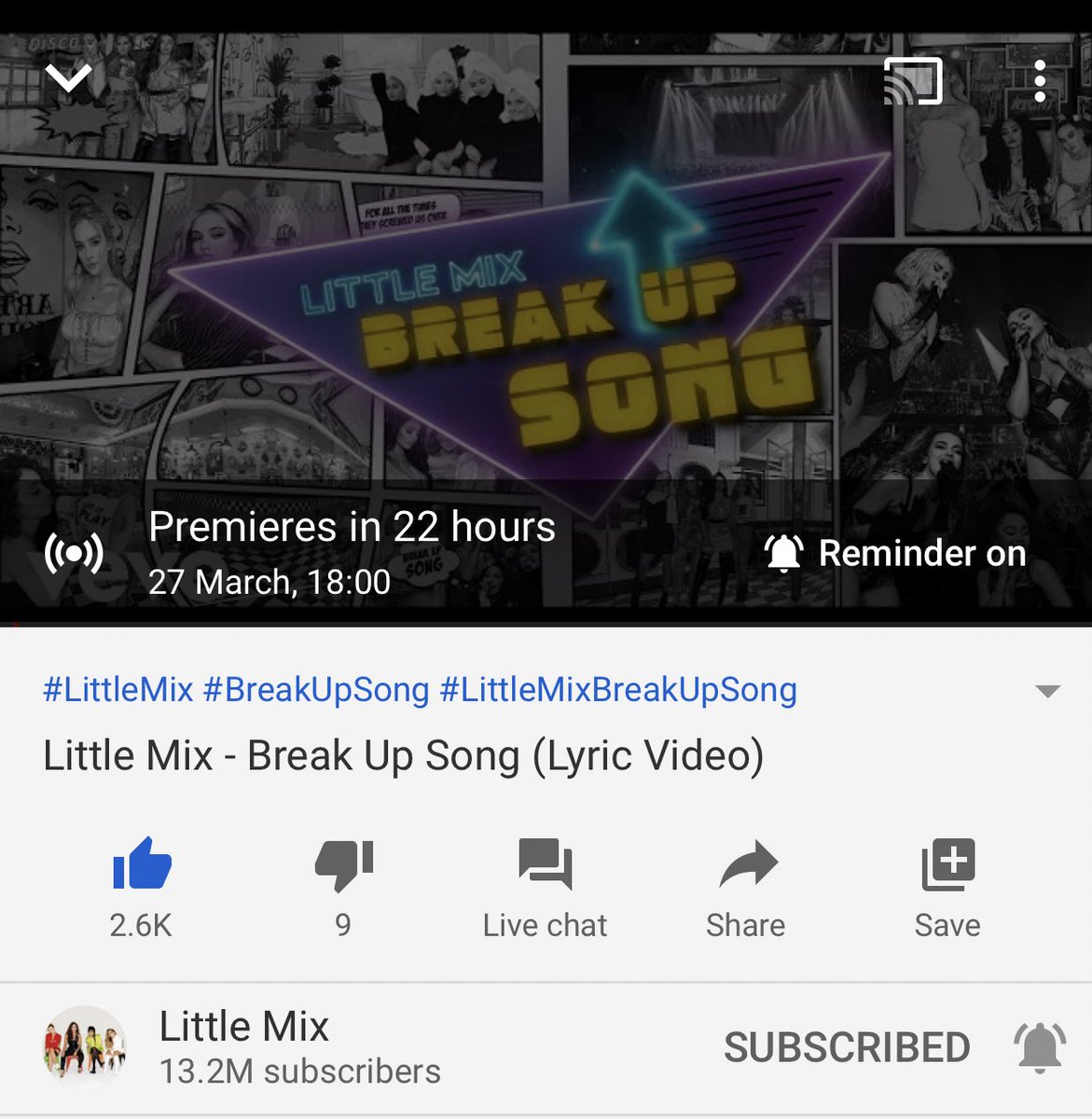 gorgeyjade's tweet photo. reminder on and all set to stream #littlemixbreakupsong 🥰🧡🧡
@LittleMix #breakupsong 
SO EXTREMELY EXCITED https://t.co/z5SpeKHB8I