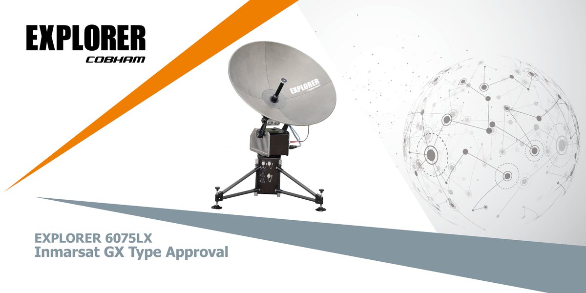 EXPLORER 6075LX - now available✅
Production lined up✅
Inmarsat GX Type Approval✅
First shipment *coming soon*

Our #EXPLORER6075LX keeps ticking boxes and we are incredibly excited to start shipping at the end of March <a href="/InmarsatGlobal/">Inmarsat</a> #GlobalXpress #EXPLORER