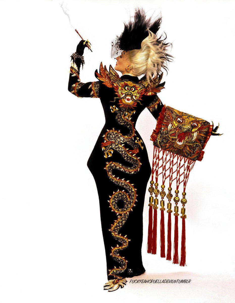 Cruella De Vil is that fashion bitch