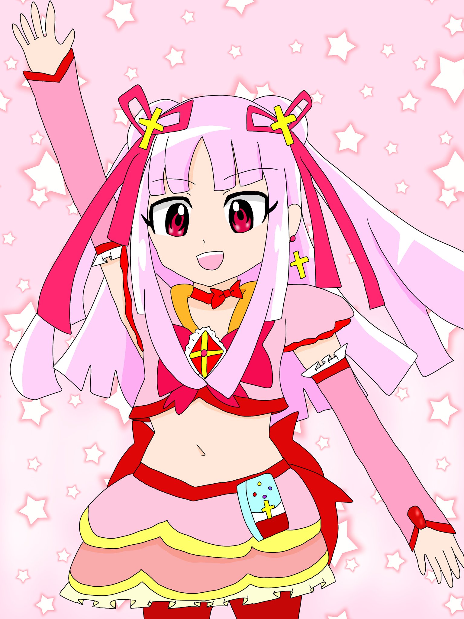 おはつ キュアサファイア 蒼井えま ｱｵｲ 青い宝石の名前から 変身前の名字はサファイアで青キュアだからという安易な理由で蒼井にしました笑 下の名前は 誰か忘れちゃったけど暁月 さくや と同じように漫画家さんの名前から取りました T Co