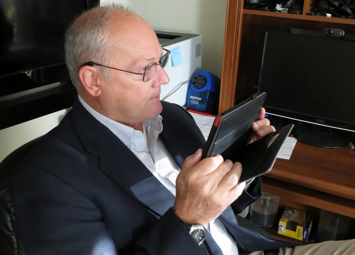 SonSetSolutions's tweet photo. Alan (at home) is using his Kindle to talk with a radio ministry in Uganda via Skype. Uncertain times around the world present a unique opportunity for many radio ministries to broadcast messages of hope in Christ. #KeepingThemOnTheAir #MaximizingKingdomImpact https://t.co/MivFGauVgY