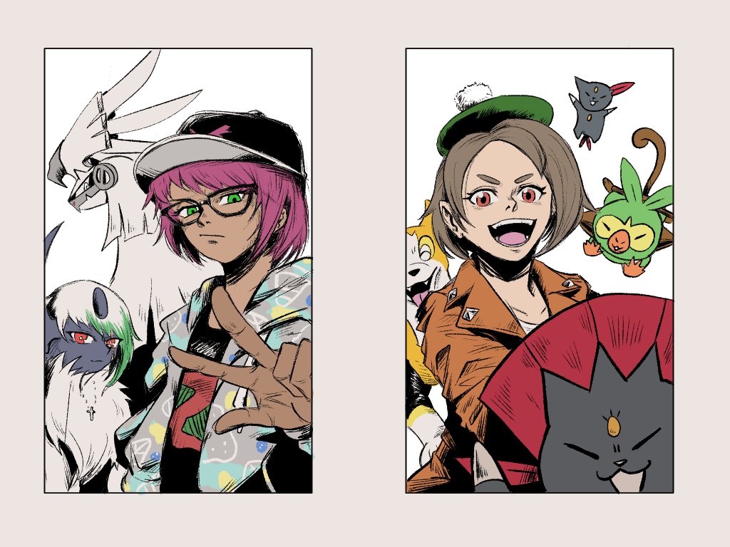 O Xrhsths Tenebscuro 2102ukuhorom Sto Twitter ポケモンのマイアバター ゾイ と 雉白虎さん G2w74dr6e6reprp の姉妹アバター アンバー ポケモン ポケモン剣盾 Pokemon