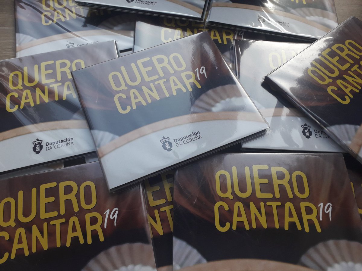 Xa dispoñible para descarga o #discoquerocantar19. Que vos preste!! querocantar.gal/descargas/ <a href="/DACCultura/">Cultura Depu. Coruña</a>